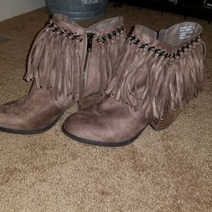 Not Rated Alina Fringe Boots